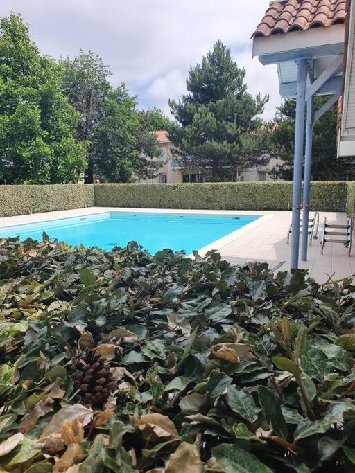 Mignon Appartement En Residence Avec Piscine Biscarrosse Luaran gambar